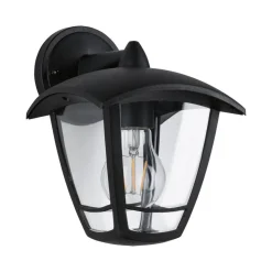 Paulmann Classic curved udendørs væglampe, nede