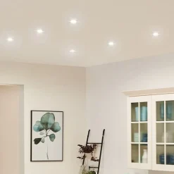 Paulmann Coin Slim LED-spot 3stk kantet alu