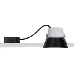 Paulmann Cole LED-spot, guld-sort, 3-pak