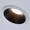 Paulmann Cole LED-spotlight, sort-hvid