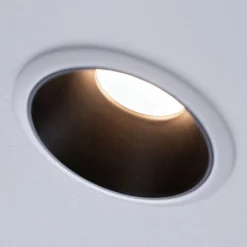 Paulmann Cole LED-spotlight, sort-hvid