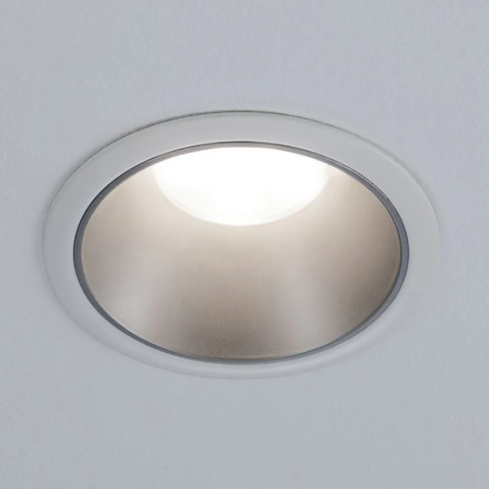 Paulmann Cole LED-spotlight, sølv-hvid