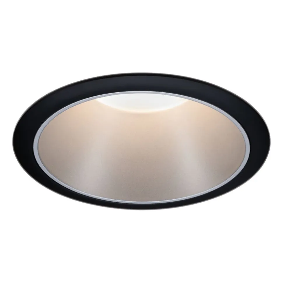 Paulmann Cole LED-spotlight, sølv-sort