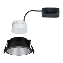 Paulmann Cole LED-spotlight, sølv-sort