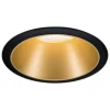 Paulmann Cole Spotlight GU10, sort/guld