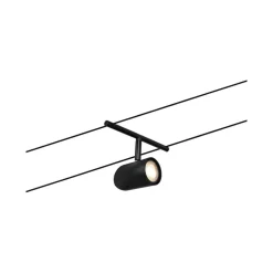 Paulmann Cup wiresystem basissæt 5 lk, mat sort