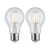 Paulmann E27 5 W 2.700 K LED-pære filament 2 stk