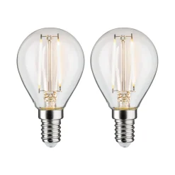 Paulmann E14 2,7 W 2.700 K LED-pære filament 2 stk