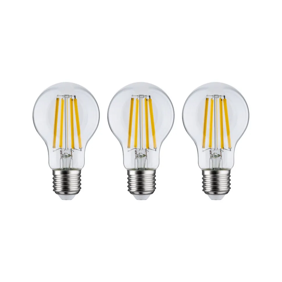 Paulmann Eco-Line LED-pære E27 4W 840lm 3000K 3stk
