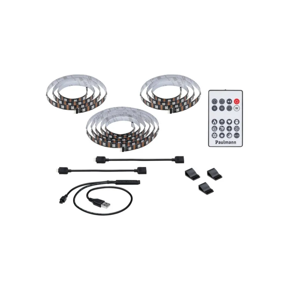 Paulmann EntertainLED LED-Strip RGB TV-apparat 75 tommer