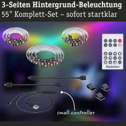 Paulmann EntertainLED LED-Strip RGB TV 55 tommer
