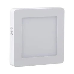 Paulmann Esby LED-natlampe, stikkontakt, kantet