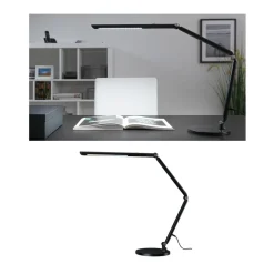 Paulmann FlexBar LED-skrivebordslampe, sort