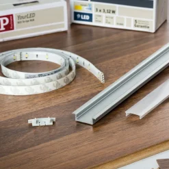 Paulmann Gulvindbygningsprofil til LED-strips 2m