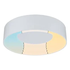 Paulmann HomeSpa Casca LED-loftslampe Ø 30 cm hvid