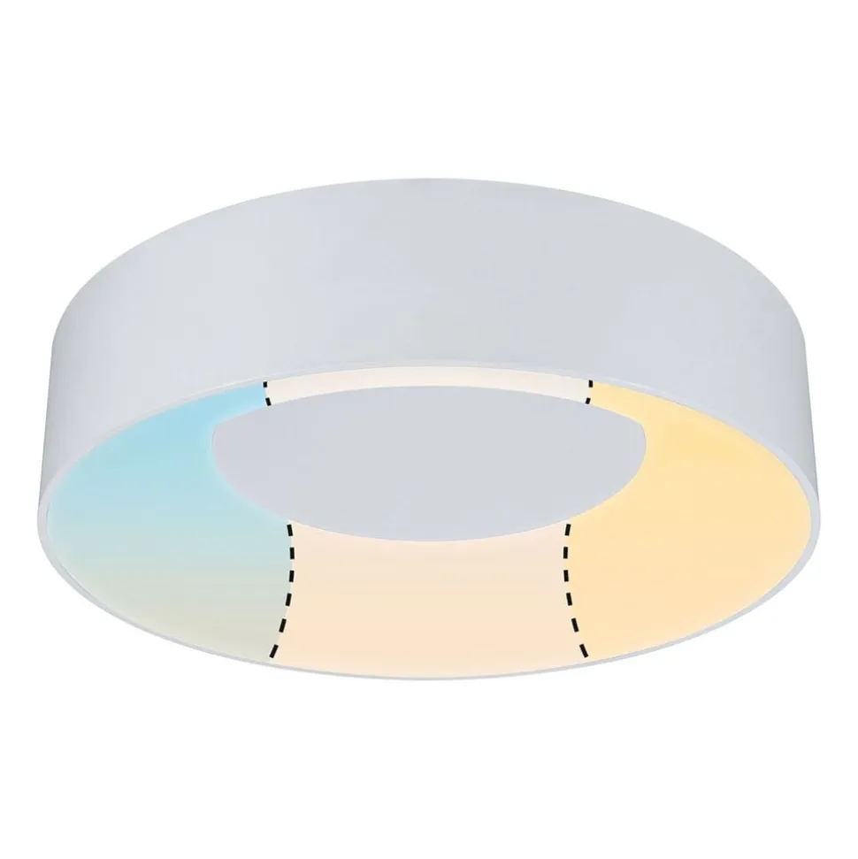 Paulmann HomeSpa Casca LED-loftslampe Ø 30 cm hvid