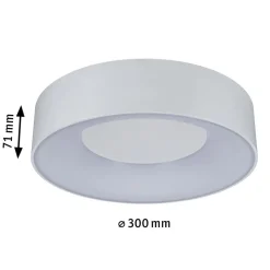 Paulmann HomeSpa Casca LED-loftslampe Ø 30 cm hvid