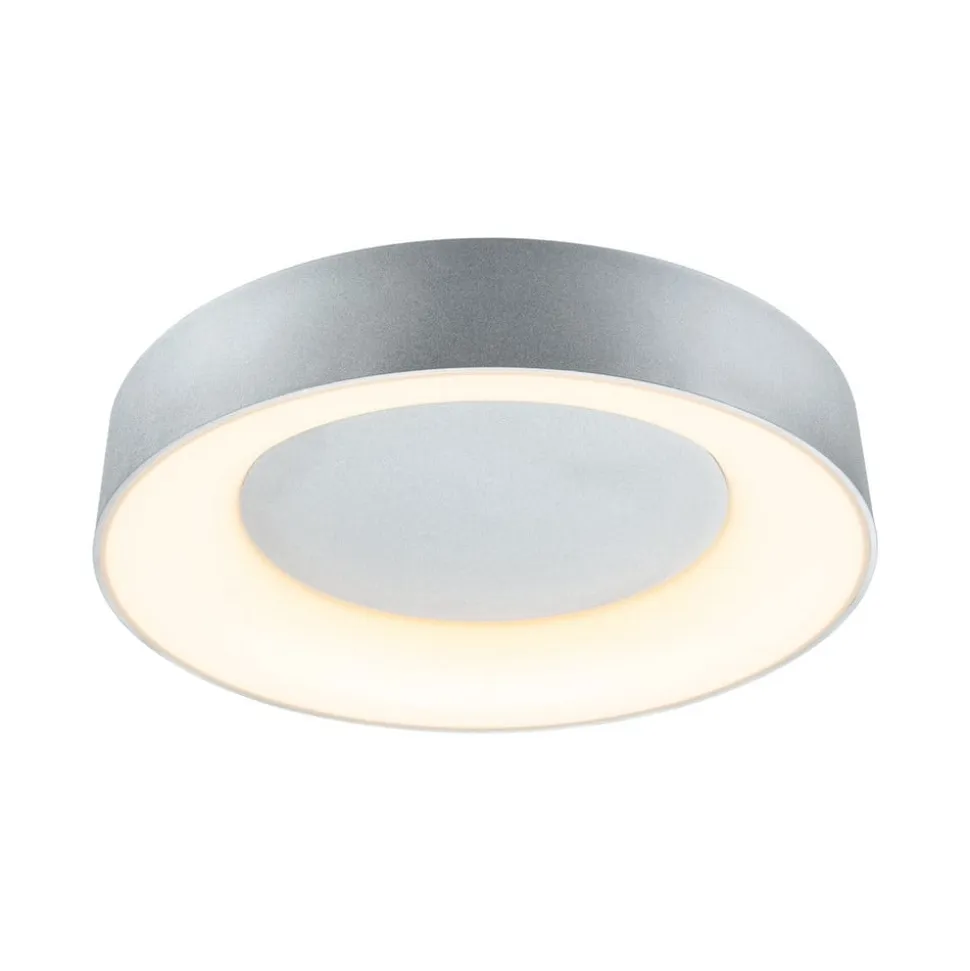 Paulmann HomeSpa Casca LED-loftslampe Ø40cm, hvid/aluminium, IP44