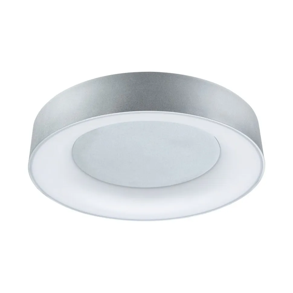 Paulmann HomeSpa Casca LED-loftslampe Ø40cm, hvid/aluminium, IP44