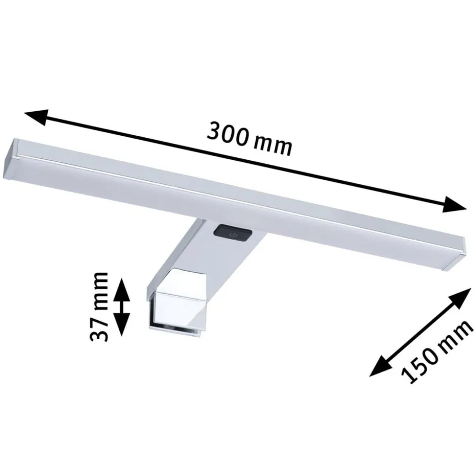 Paulmann HomeSpa Selo LED-spejllampe, CCT