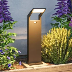 Paulmann Juntea LED stibelysning, aluminium, antracit, sensor