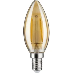 Paulmann kertepære E14 2W 1.900K guld DC 24V