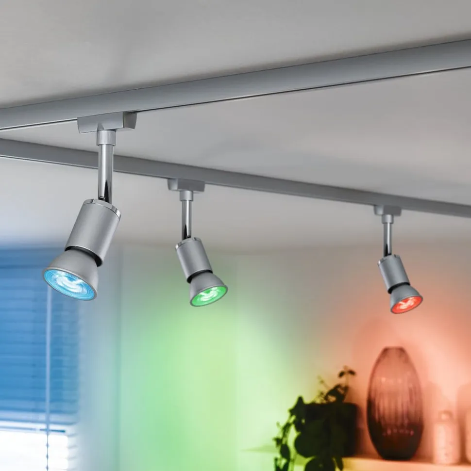 Paulmann LED GU10 4,8W 350lm ZigBee RGBW krom