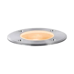 Paulmann LED nedgravningslampe 94732, Ø 11 cm, stål