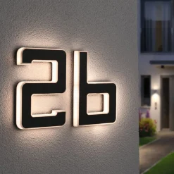 Paulmann LED solcellebogstav b