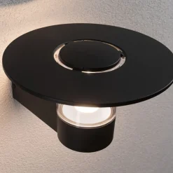 Paulmann LED udendørs væglampe Sienna, aluminium, sensor