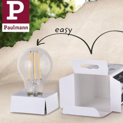 Paulmann LED-dråbepære E14 5W, dim to warm