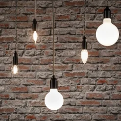 Paulmann LED-dråbepære E14 4,5W 2.700K mat 2x