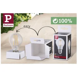 Paulmann LED-dråbepære E14 4,5W 2.700K mat 2x