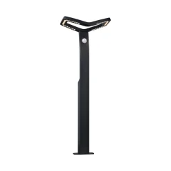 Paulmann LED-gadelampe Alara, antracit, 67 cm IP44