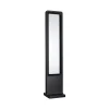 Paulmann LED-gadelampe Reana, antracit, 83 cm metal IP44