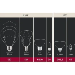 Paulmann LED-globe G80 E27 7,5 W 827 opal, dæmpes