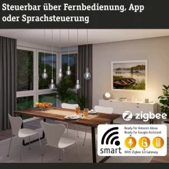 Paulmann LED-globe G125 ZigBee E27 7,5W guld CCT