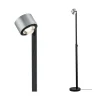 Paulmann LED-gulvlampe Aldan, metal, justerbar, dæmpbar