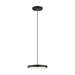 Paulmann LED-hængelampe Hildor, sort Ø 31 cm 3-trins dæmpbar