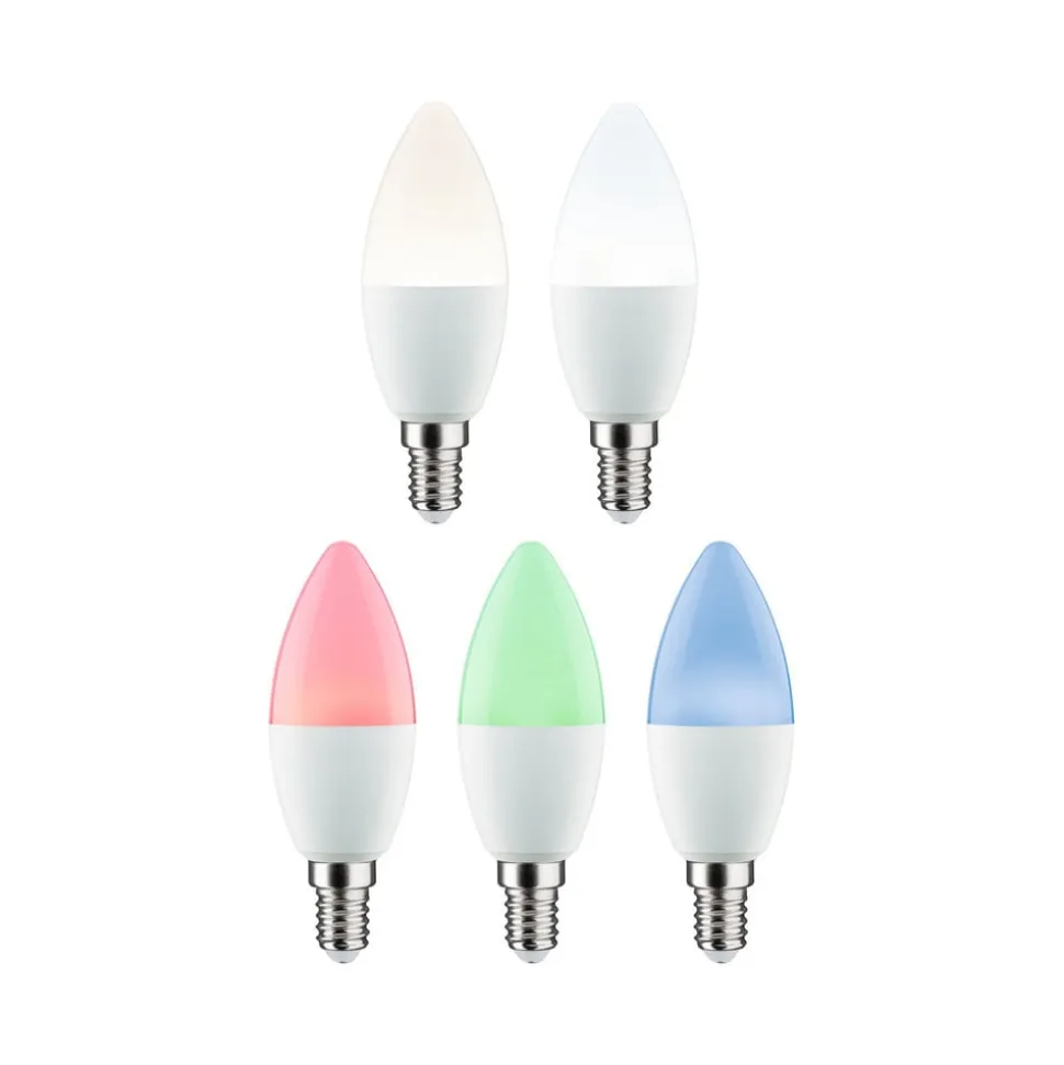 Paulmann LED-kerte E14 5W 470lm ZigBee RGBW 3 stk