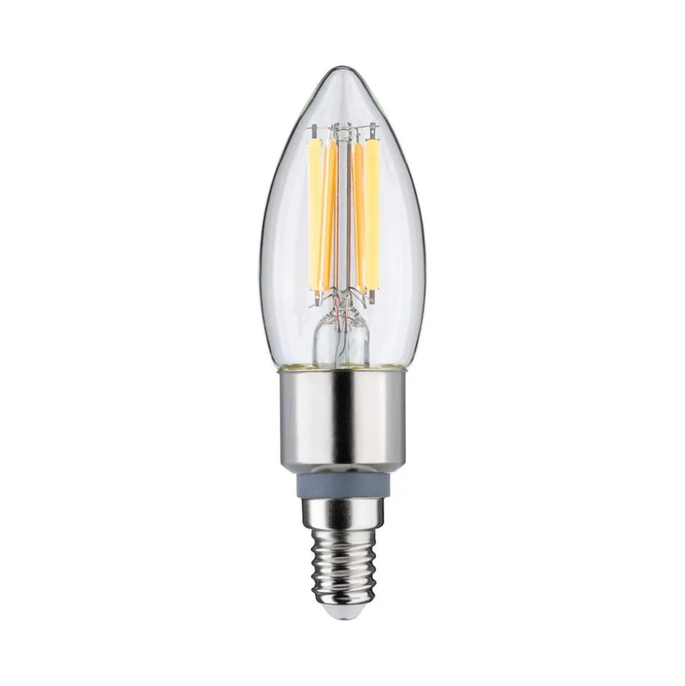 Paulmann LED-kertepære E14 5W, dim to warm