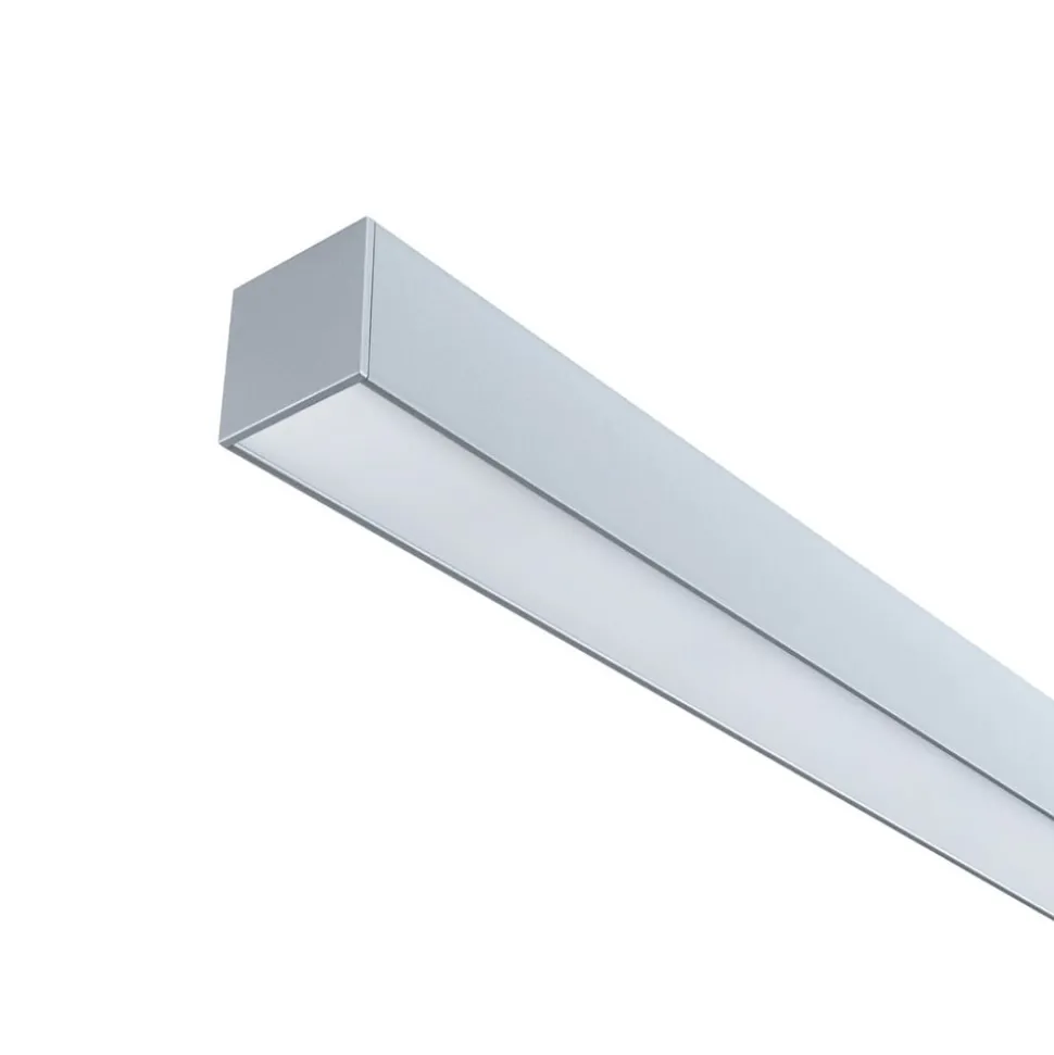 Paulmann LED-lysliste Linion, krom, 150 cm, 3.000 K