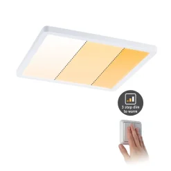 Paulmann LED-panel Areo dimtowarm kantet hvid 23cm