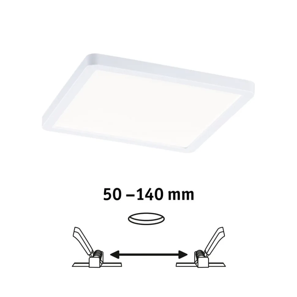 Paulmann LED-panel Areo 4.000 K kantet 17,5cm hvid