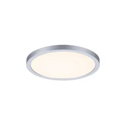 Paulmann LED-panel Areo 3.000 K rund krom 17,5cm