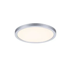 Paulmann LED-panel Areo 3.000 K rund krom 17,5cm
