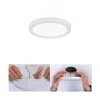 Paulmann LED-panel Areo 4.000 K rund hvid 11,8 cm