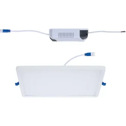 Paulmann LED-panel Areo 3.000 K kantet 17,5cm hvid