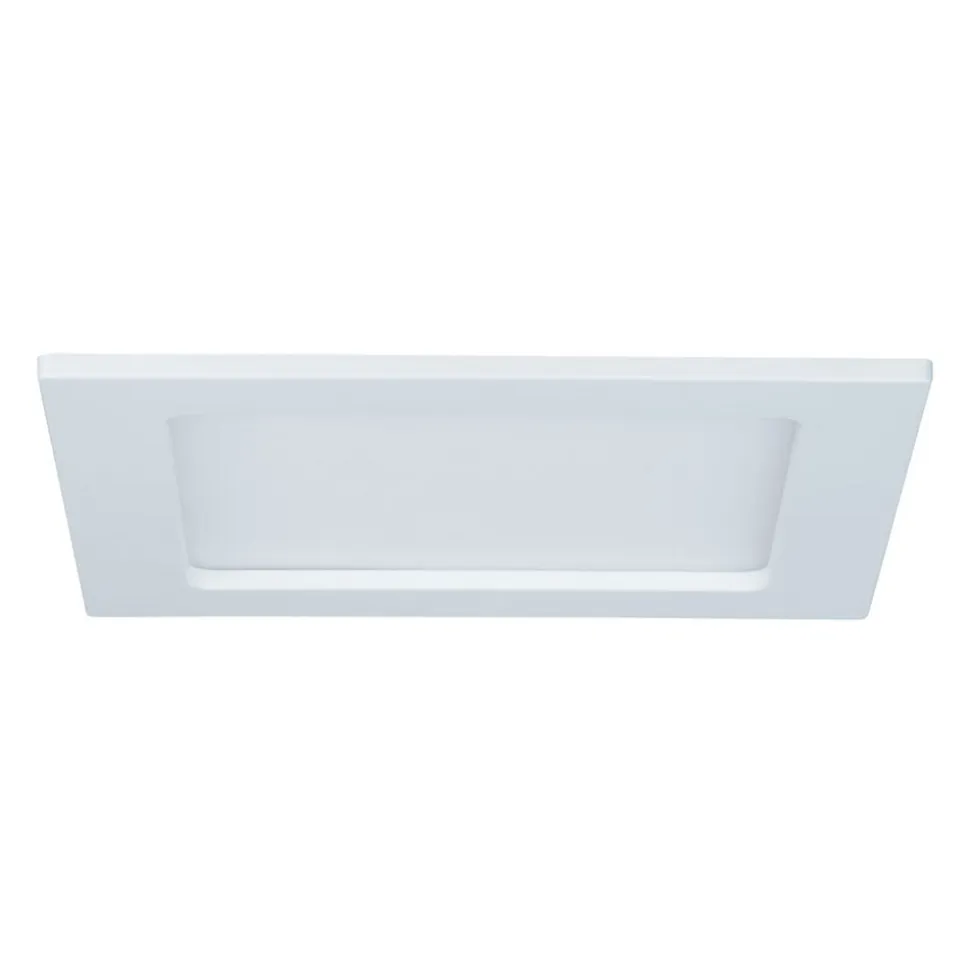 Paulmann LED-panel, kantet, 12W, 4.000 K, hvid