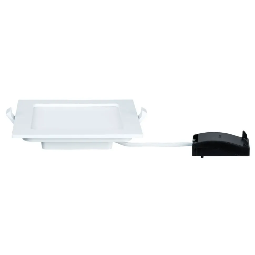 Paulmann LED-panel, kantet, 12W, 4.000 K, hvid